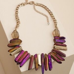 Chico's agate necklace